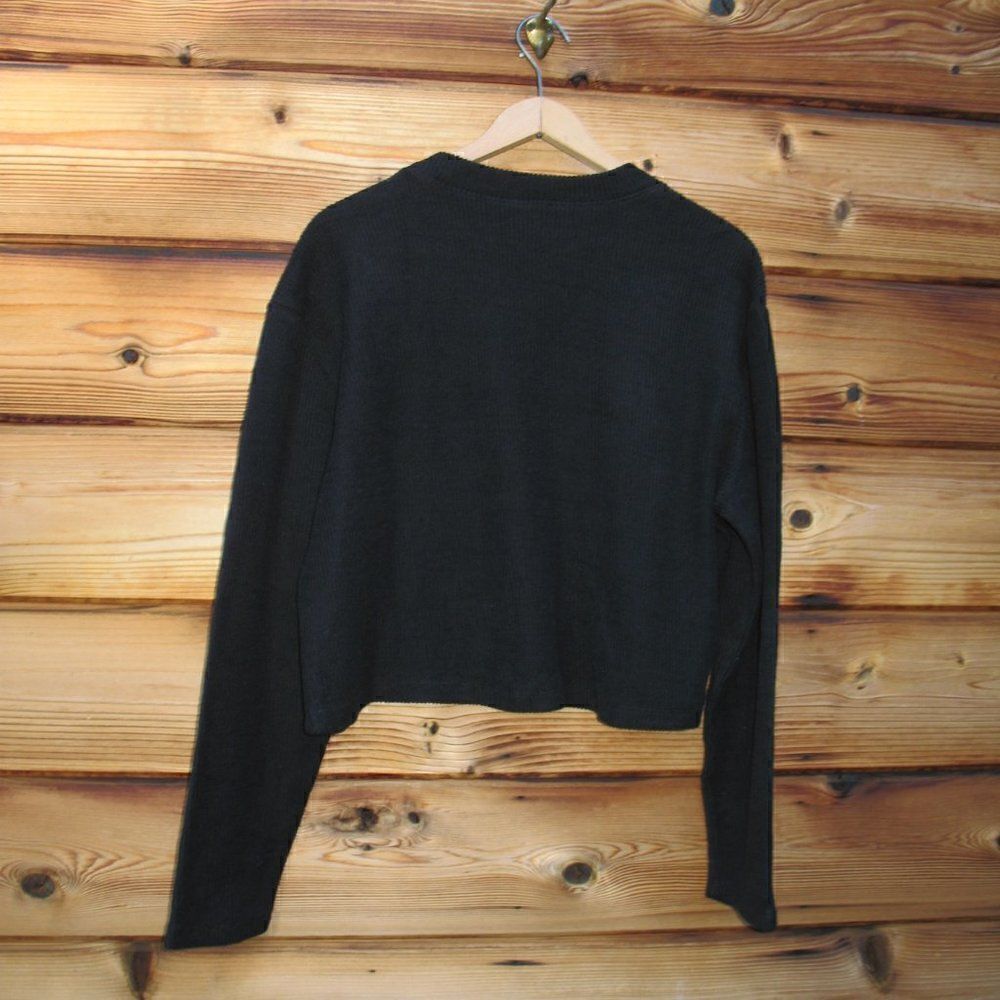 NWT Reformation Cropped Ribbed Pullover Top - Picture 5 of 10